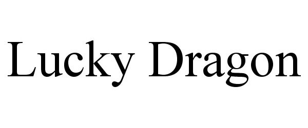  LUCKY DRAGON