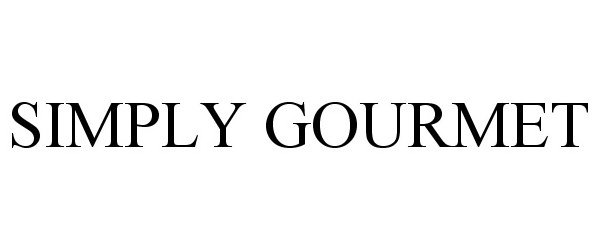 Trademark Logo SIMPLY GOURMET