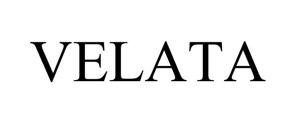 Trademark Logo VELATA