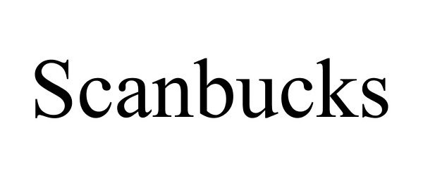 Trademark Logo SCANBUCKS