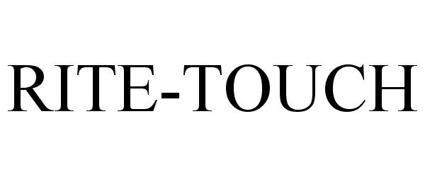 Trademark Logo RITE-TOUCH