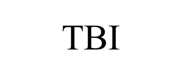 Trademark Logo TBI