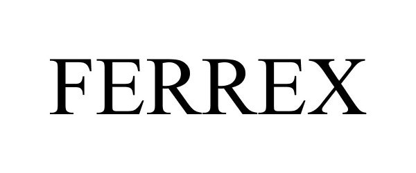Trademark Logo FERREX