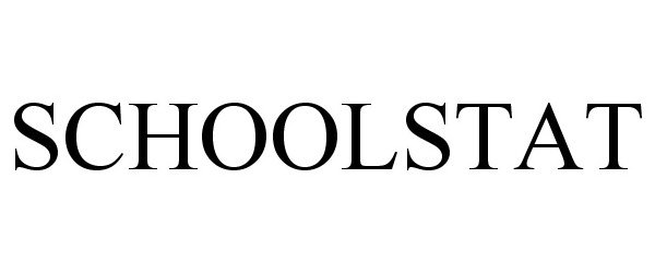 Trademark Logo SCHOOLSTAT