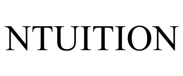 Trademark Logo NTUITION