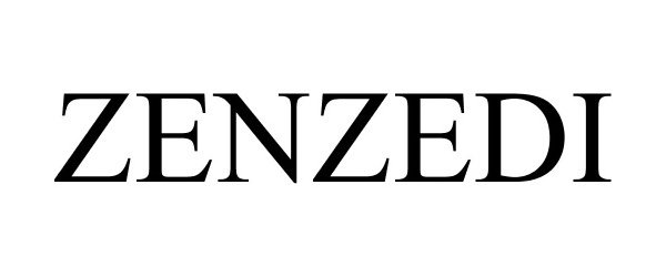 Trademark Logo ZENZEDI