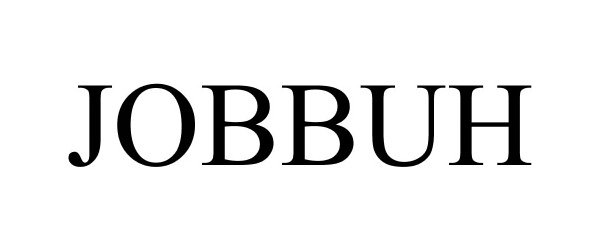 Trademark Logo JOBBUH