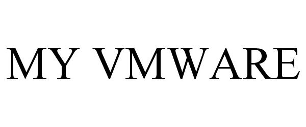 Trademark Logo MY VMWARE