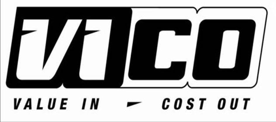 Trademark Logo VICO VALUE IN COST OUT