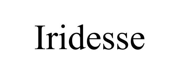 Trademark Logo IRIDESSE