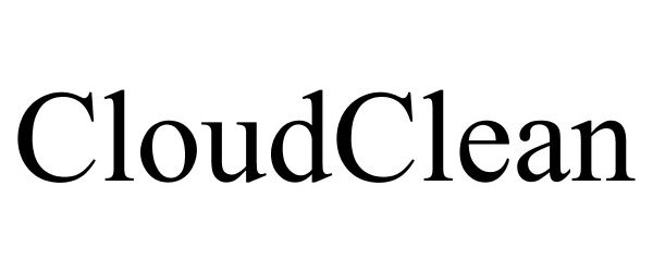 Trademark Logo CLOUDCLEAN