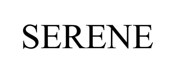 Trademark Logo SERENE