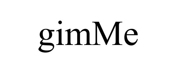Trademark Logo GIMME