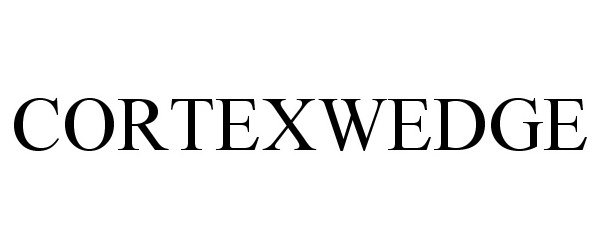 Trademark Logo CORTEXWEDGE