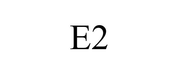 Trademark Logo E2