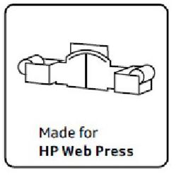 Trademark Logo MADE FOR HP WEB PRESS