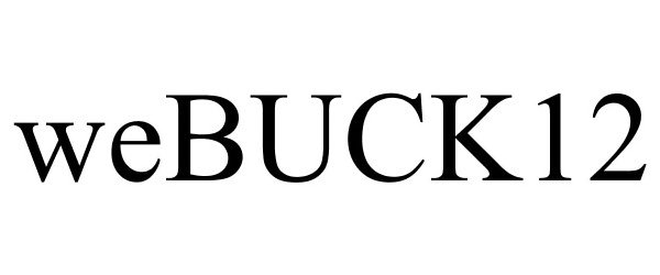 Trademark Logo WEBUCK12