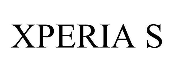 Trademark Logo XPERIA S