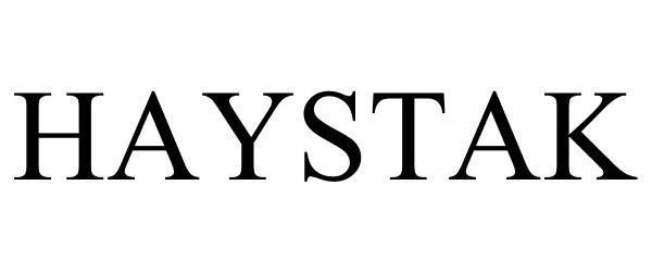 Trademark Logo HAYSTAK