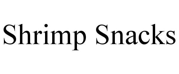 Trademark Logo SHRIMP SNACKS