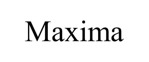 Trademark Logo MAXIMA