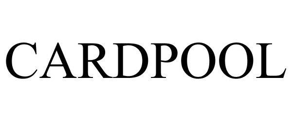 Trademark Logo CARDPOOL