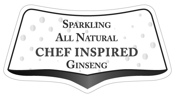  SPARKLING ALL NATURAL CHEF INSPIRED GINSENG