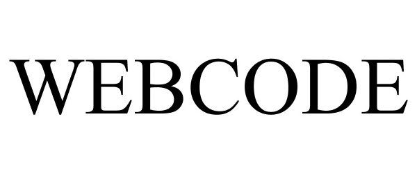 Trademark Logo WEBCODE