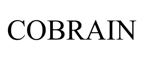 Trademark Logo COBRAIN
