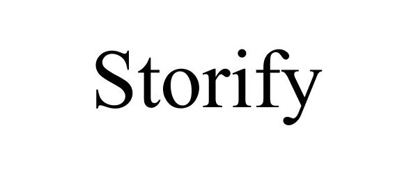 Trademark Logo STORIFY