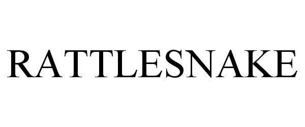 Trademark Logo RATTLESNAKE