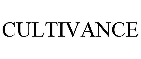 Trademark Logo CULTIVANCE