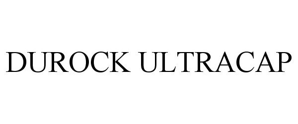  DUROCK ULTRACAP