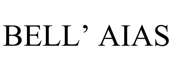 Trademark Logo BELL' AIAS