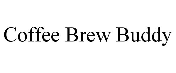 Trademark Logo COFFEE BREW BUDDY