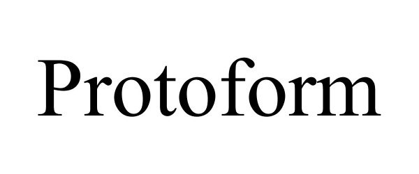 Trademark Logo PROTOFORM