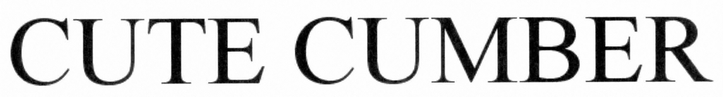 Trademark Logo CUTECUMBER