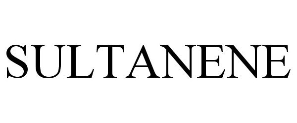 Trademark Logo SULTANENE