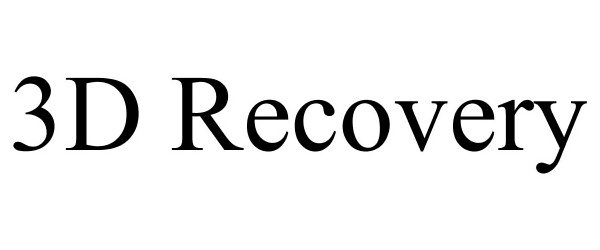 Trademark Logo 3D RECOVERY