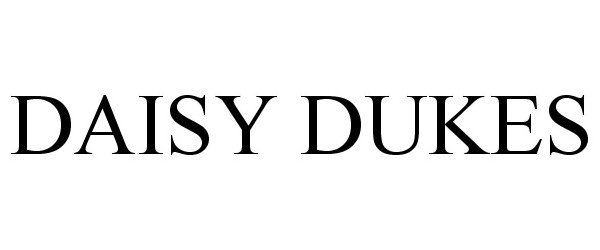 Trademark Logo DAISY DUKES