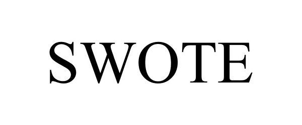 Trademark Logo SWOTE