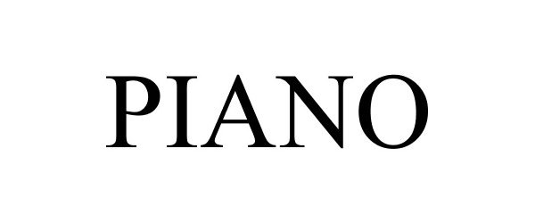 Trademark Logo PIANO