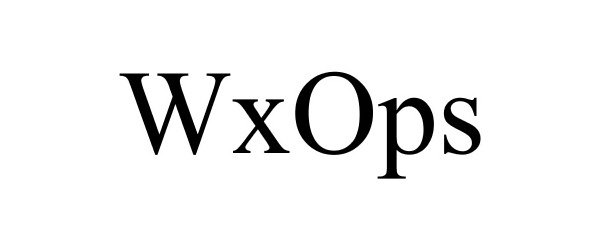 Trademark Logo WXOPS
