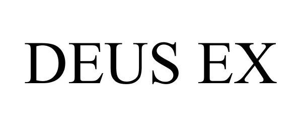 Trademark Logo DEUS EX