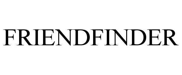 Trademark Logo FRIENDFINDER