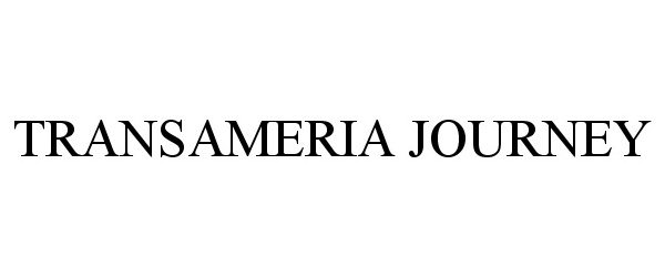 Trademark Logo TRANSAMERIA JOURNEY