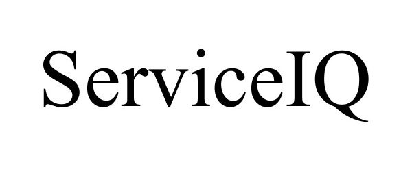 Trademark Logo SERVICEIQ