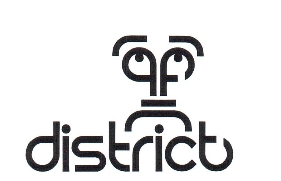 Trademark Logo DISTRICT