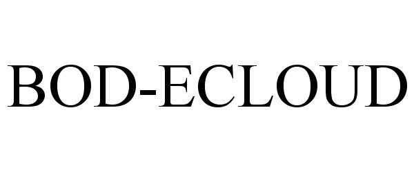 Trademark Logo BOD-ECLOUD