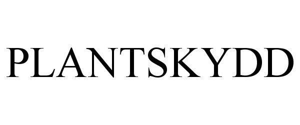 Trademark Logo PLANTSKYDD